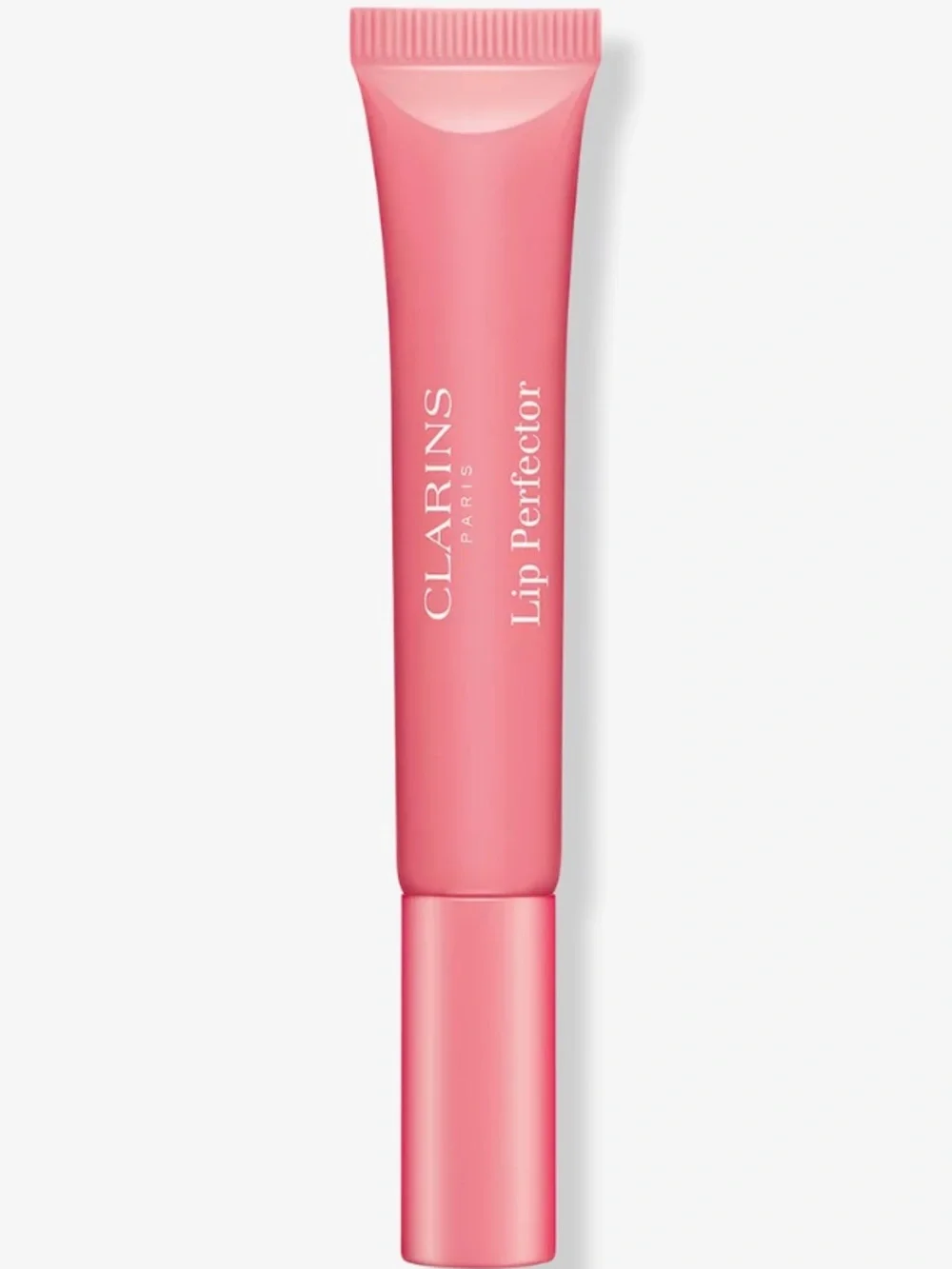 🌻 Clarins 01 Rose Shimmer Lip Perfector Peptide-Plumping Lip Gloss New 5ml